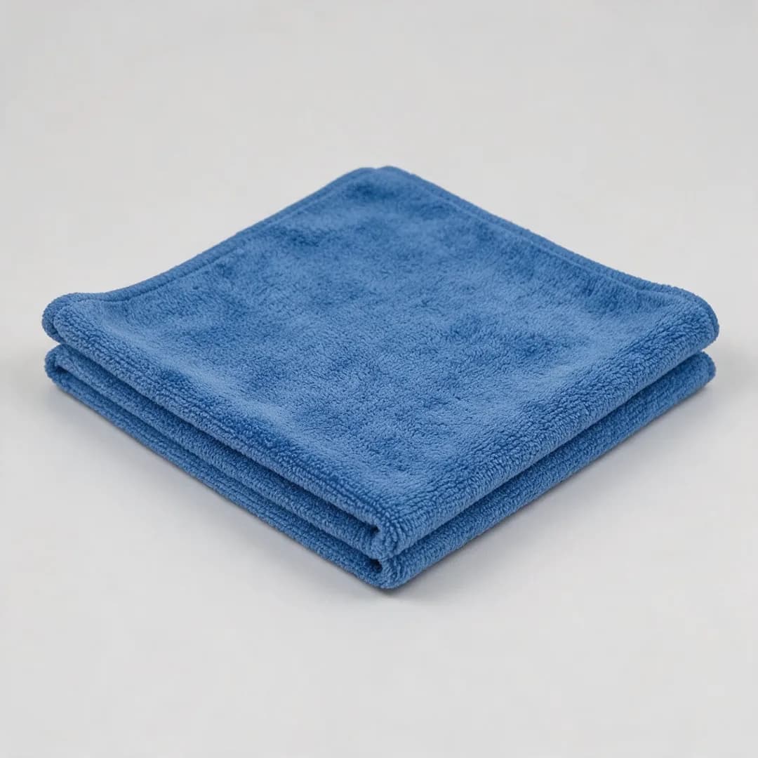 Mikrofiberklut EcoTex soft 32x32cm blå – produktbilde