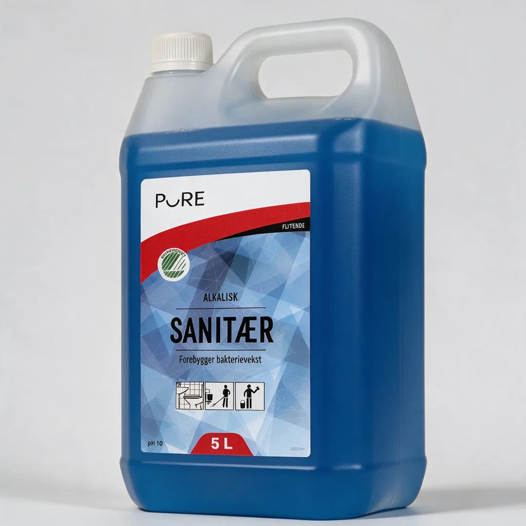 Sanitærrent alk Pure 5L – produktbilde