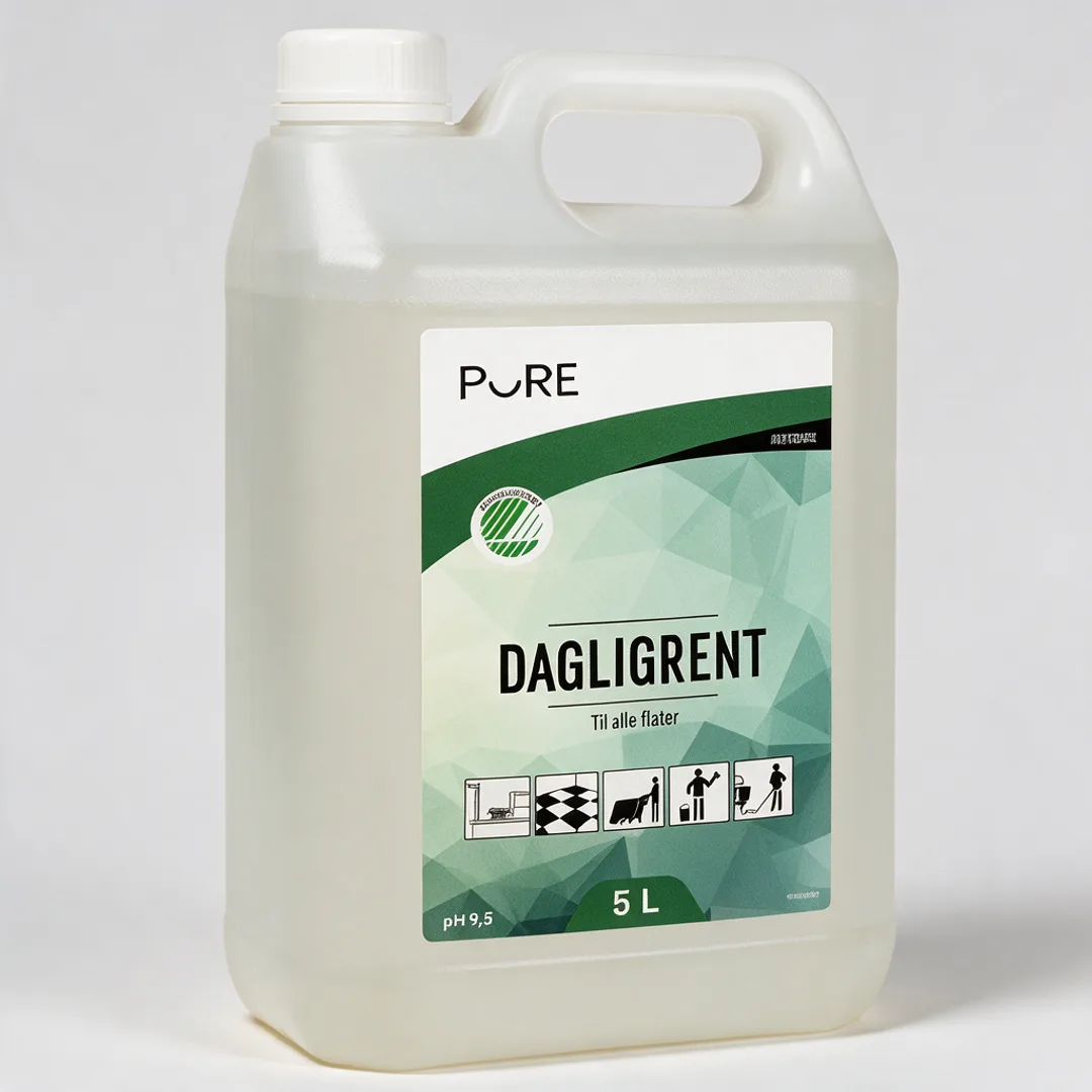 Dagligrent m/parfyme Pure 5L