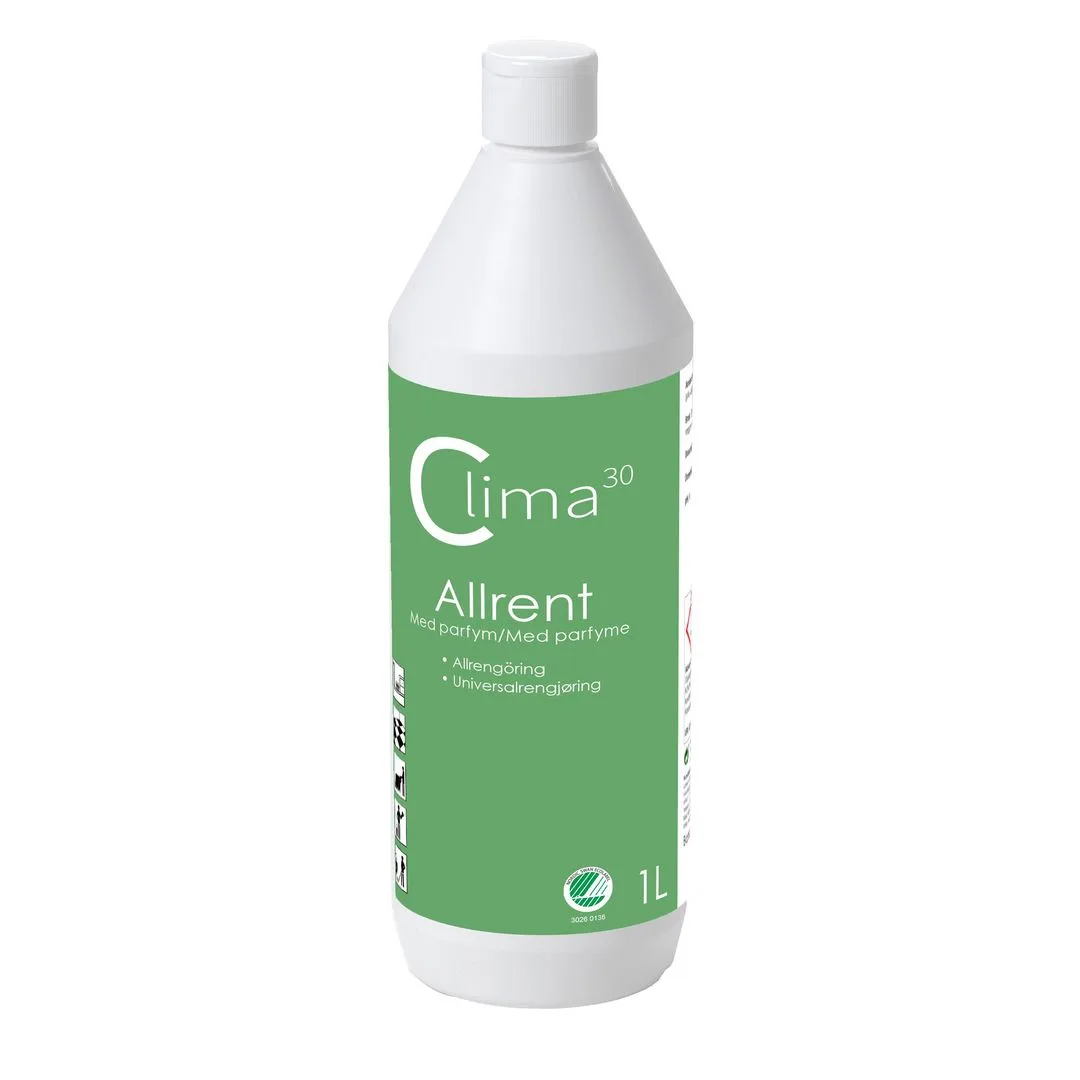 Allrengjøring CLIMA30 m/parfyme 1L