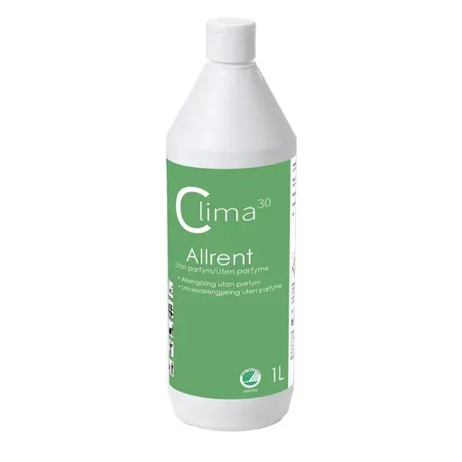 Allrengjøring CLIMA30 u/parfyme 1L