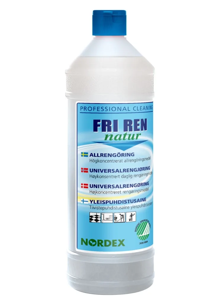 Allrengjøring Nordex Fri Ren Natur 1l