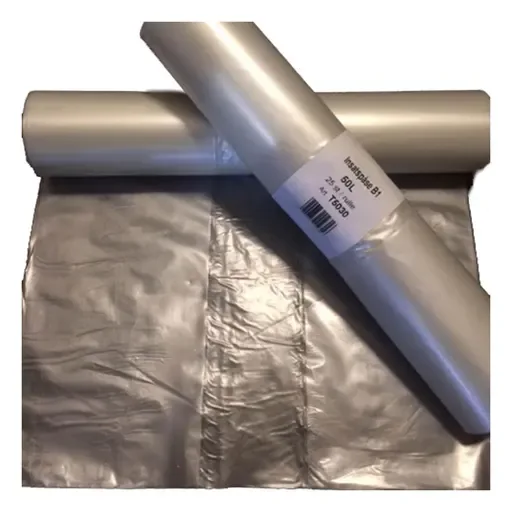 Avfallspose LDPE 62x85 30my transp.(25)