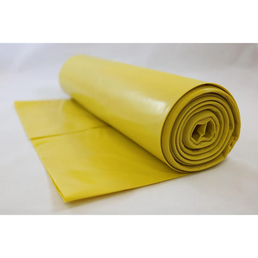 Avfallssekk LD-PE 72x112 90my gul (20)