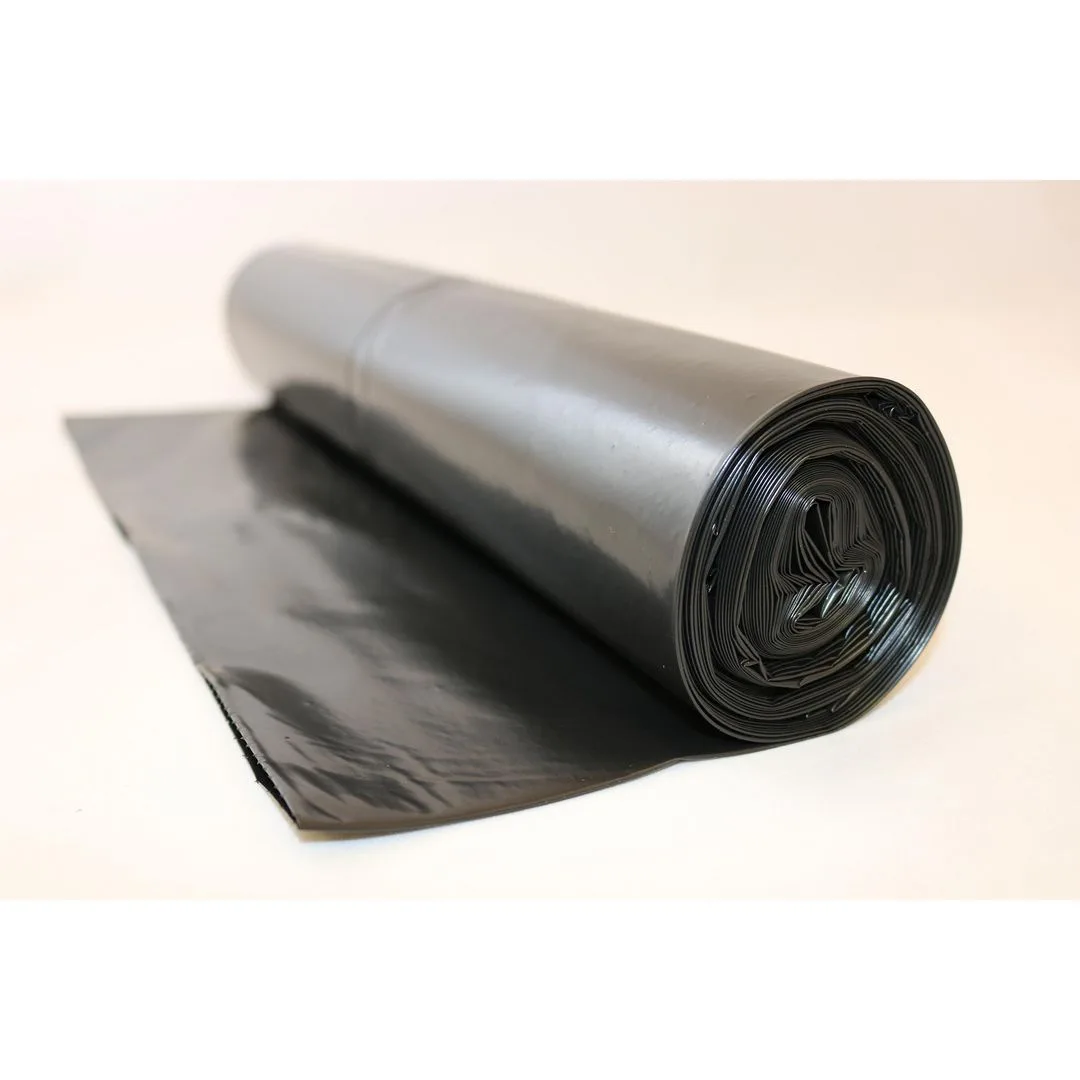Avfallssekk LLD-PE 72x112 60my sort (10)