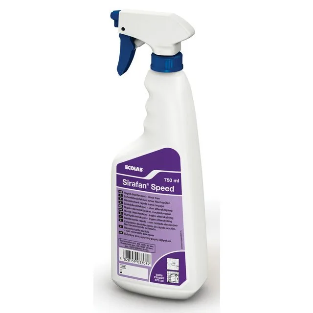 Desinfeksjon ECOLAB Sirafan Speed 0,75L