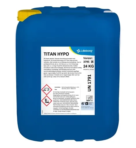Desinfeksjon Titan Hypo 24kg