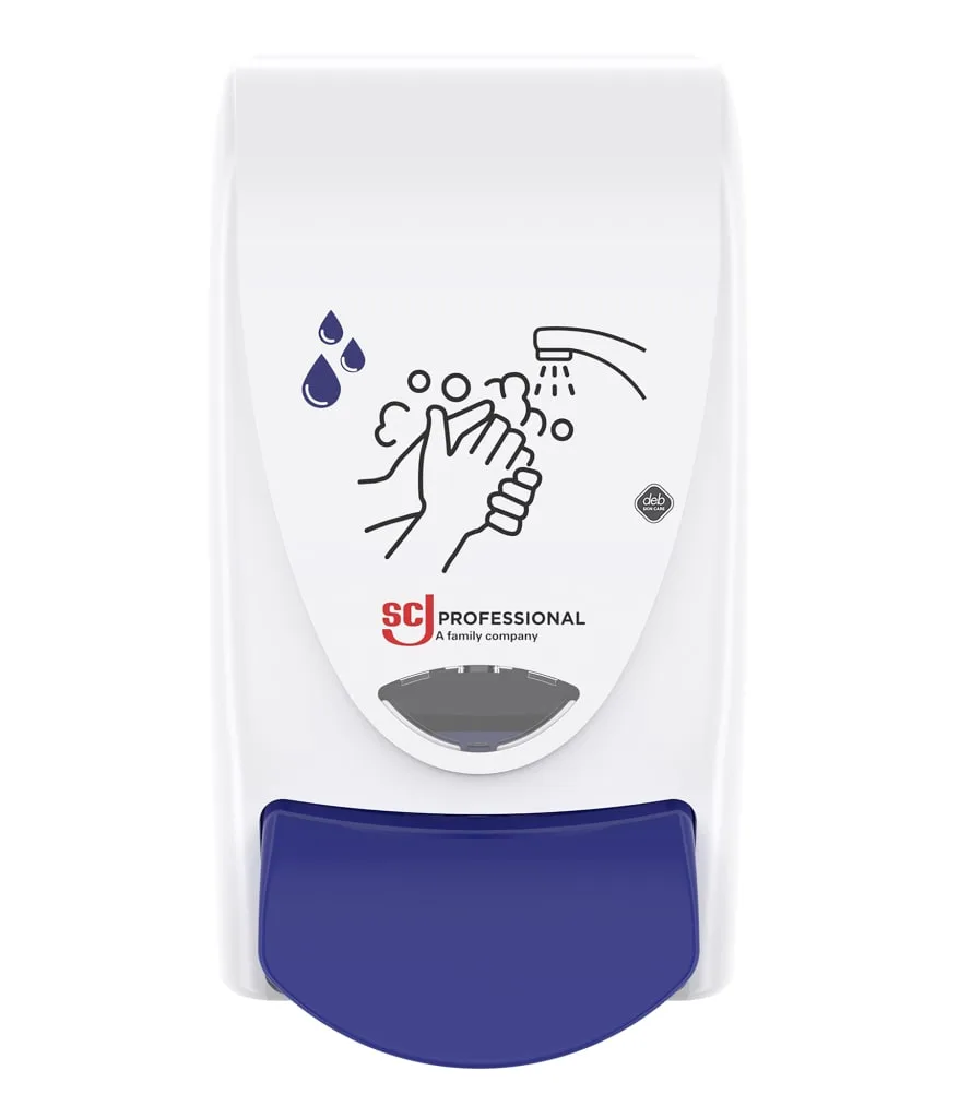 Dispenser SCJP Cleanse Hands hvit 1l