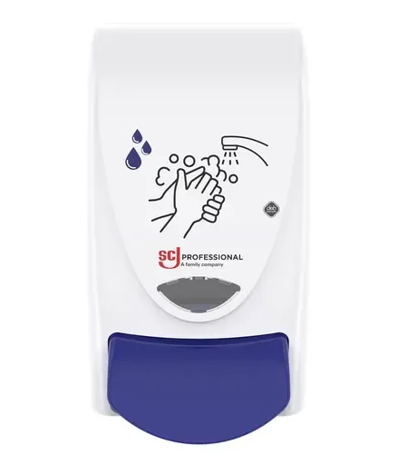 Dispenser SCJP Cleanse Hands hvit 1l