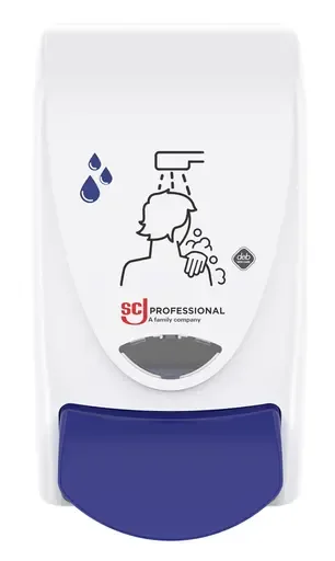 Dispenser SCJP Cleanse shower 1L blå