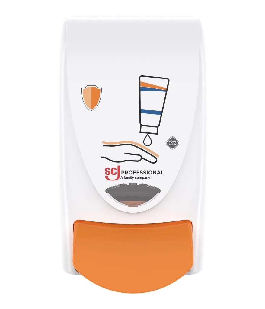 Dispenser SCJP Protect hvit 1l
