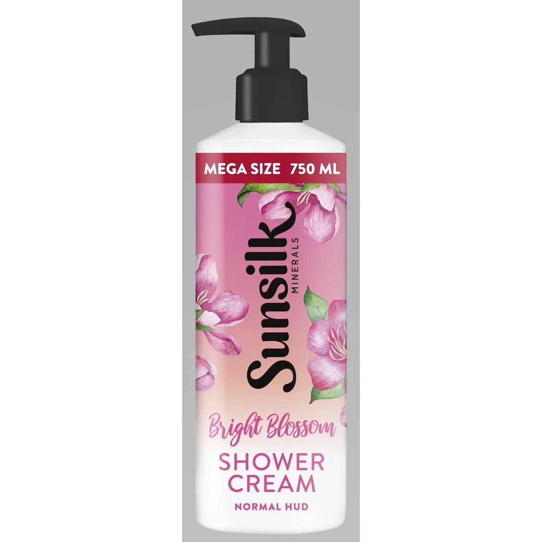 Dusjsåpe SUNSILK Bright Blossom 0,75L