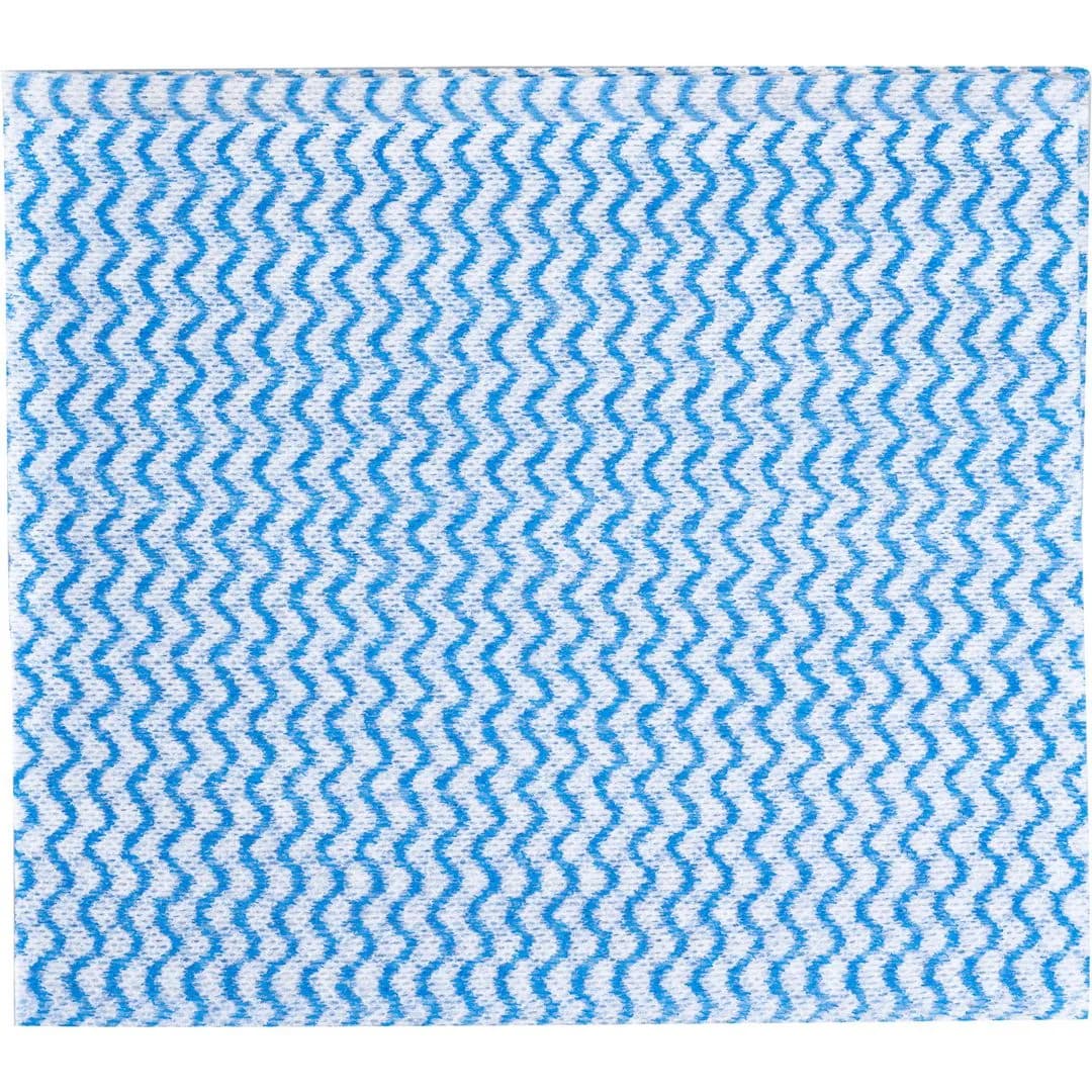 Engangsklut 50x35cm blå/hvit (50)