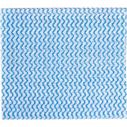Engangsklut 50x35cm blå/hvit (50)