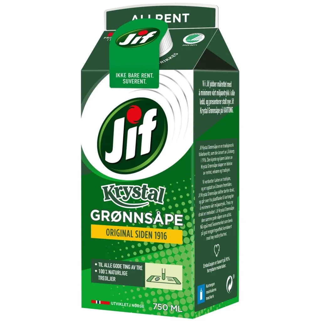 Grønnsåpe Jif Krystal 750ml