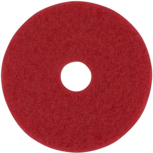 Gulvpad 3M 13" 330mm rød (5)
