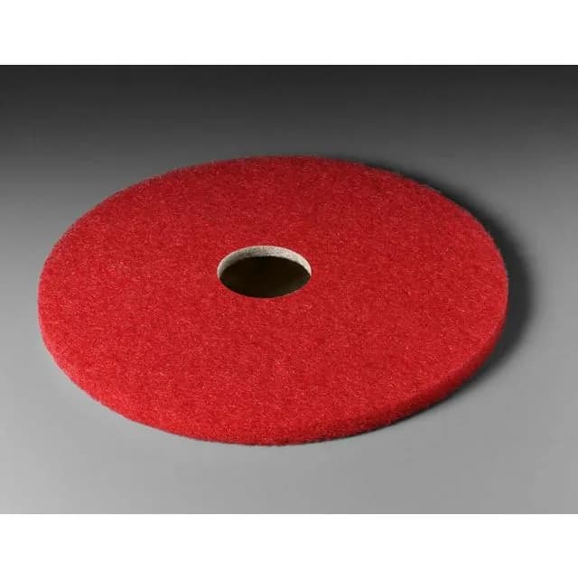 Gulvpad 3M 15" 380mm rød (5)
