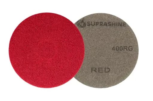 Gulvpad Suprashine 400 Grit 20" rød (2)