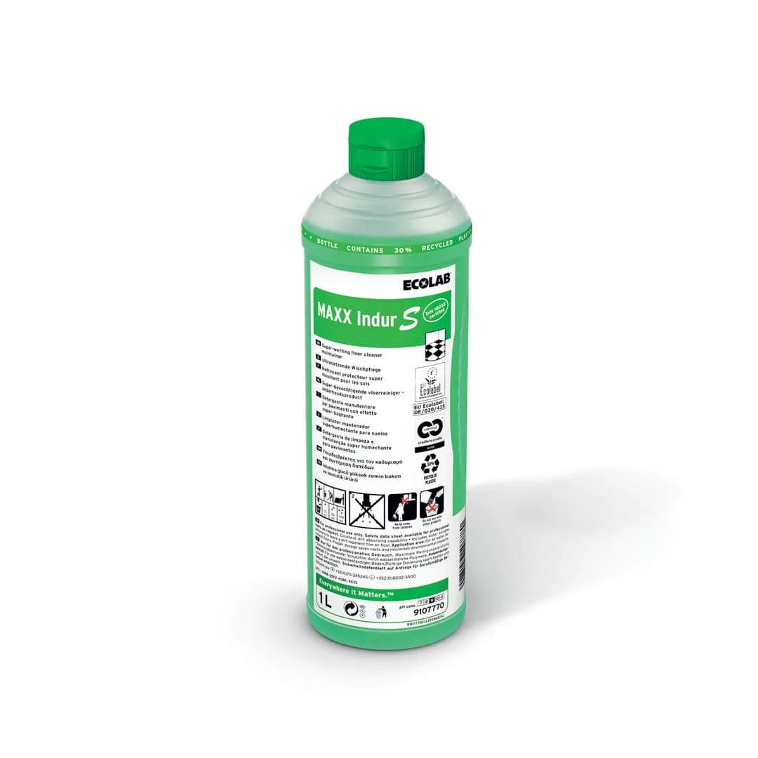 Gulvrengjøring ECOLAB Maxx Indur S 1L