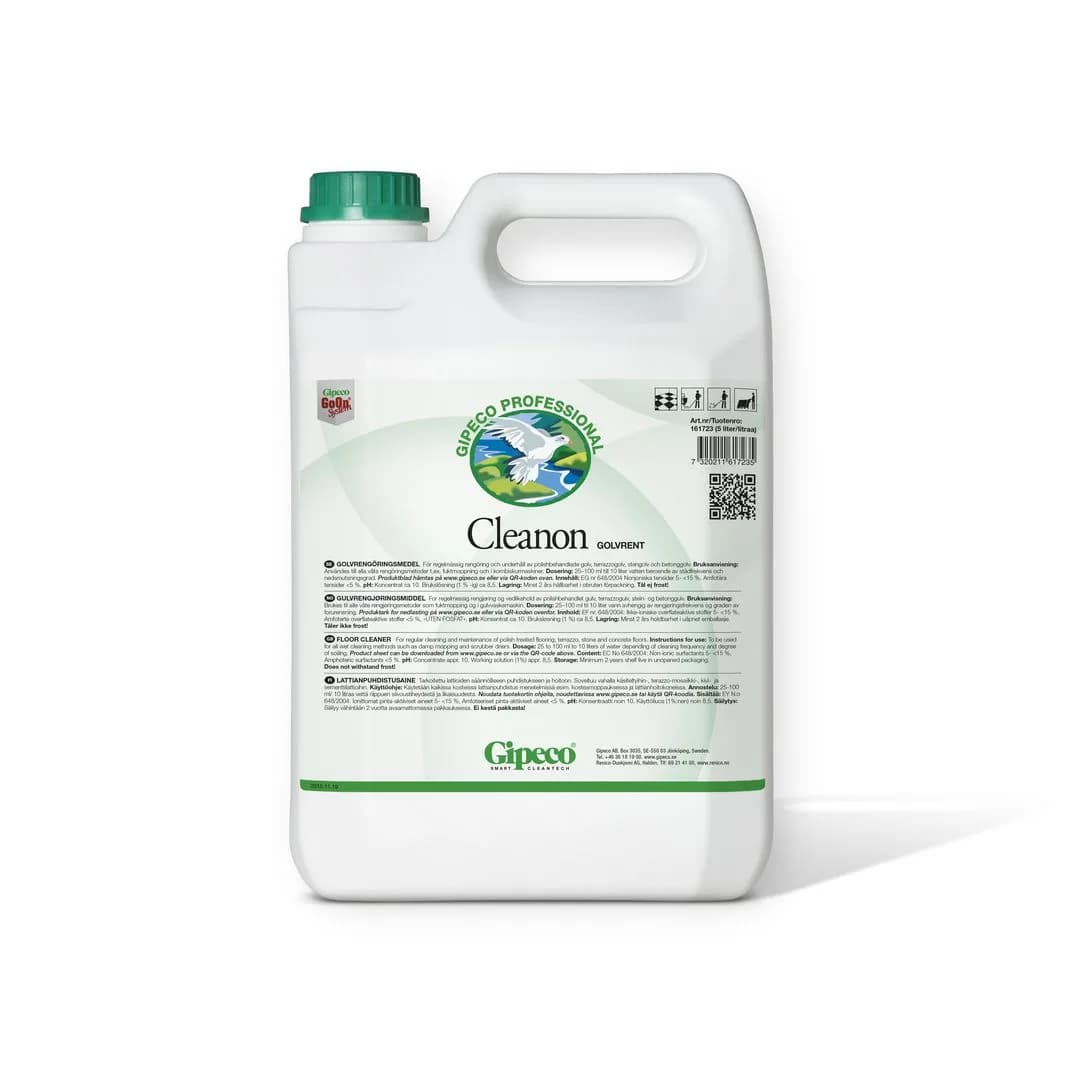 Gulvrengjøring GIPECO Cleanon 5L