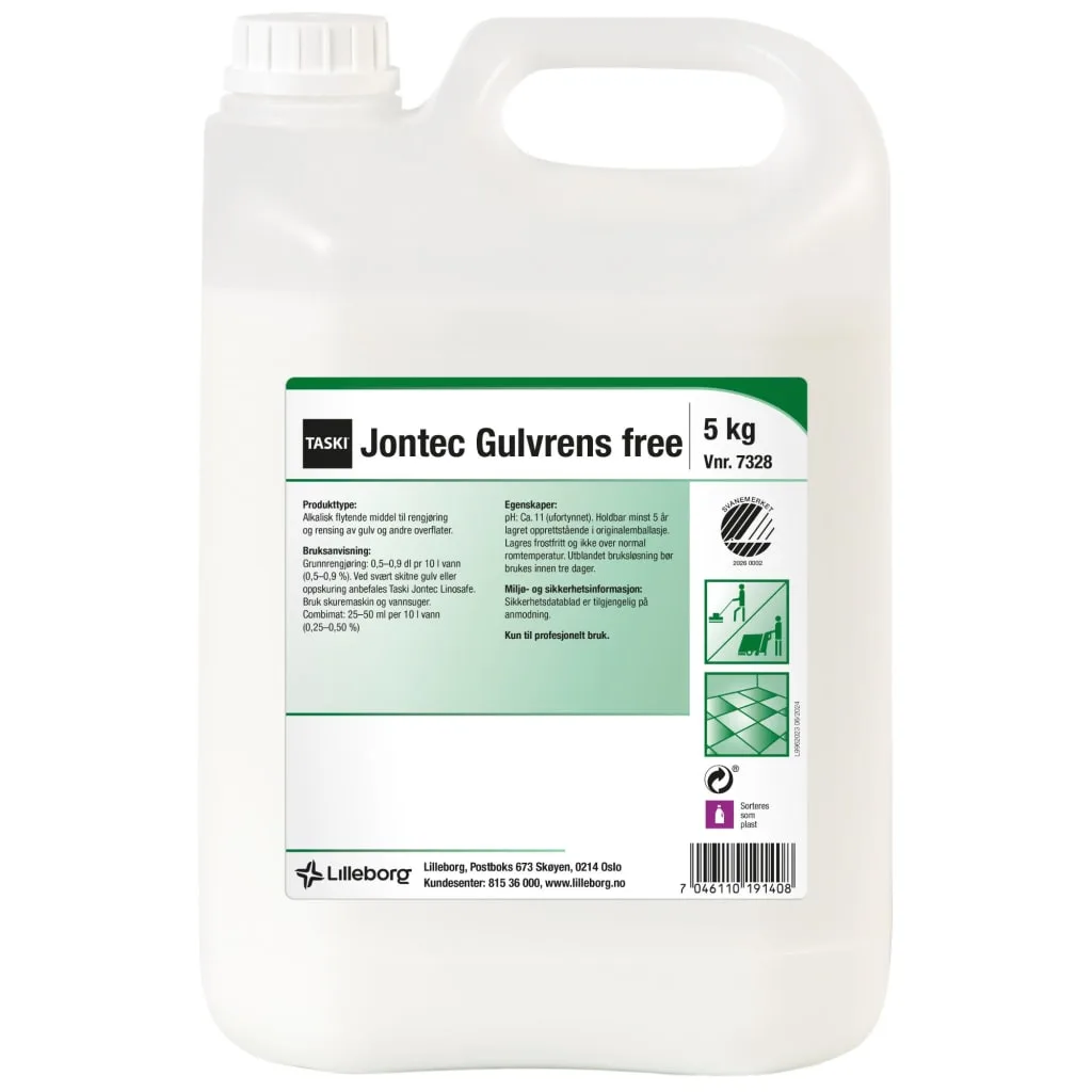 Gulvrens Taski Jontec Free 5kg