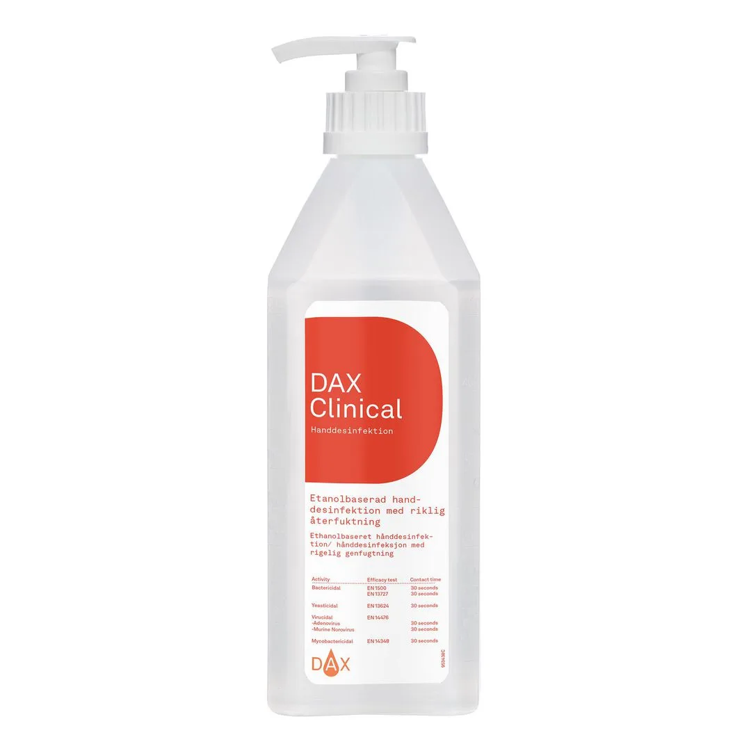 Hånddesinfeksjon DAX Clinical 75% 0,6L