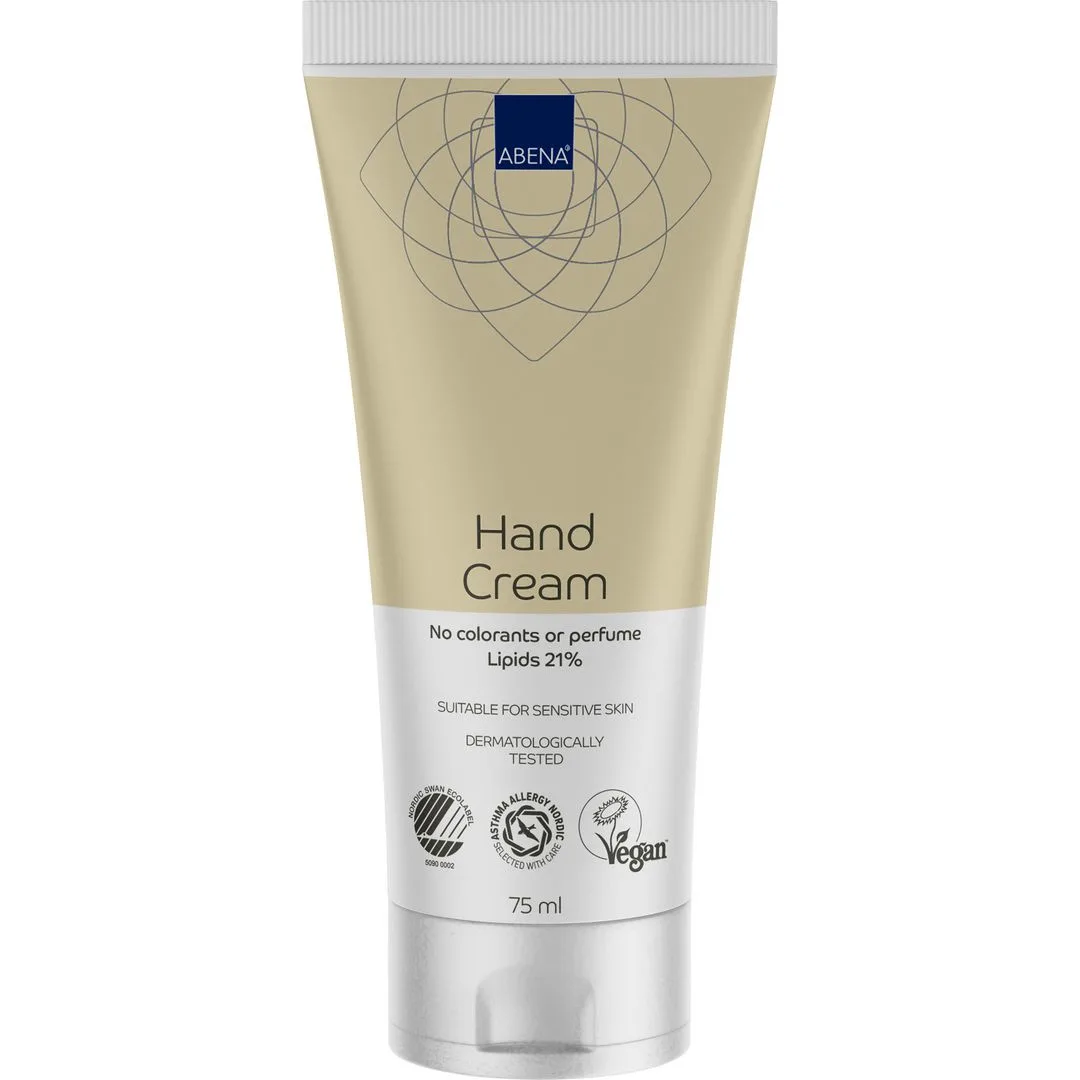 Håndkrem ABENA u/farg/parf 21%fett 75 ml