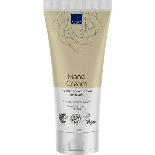 Håndkrem ABENA u/farg/parf 21%fett 75 ml