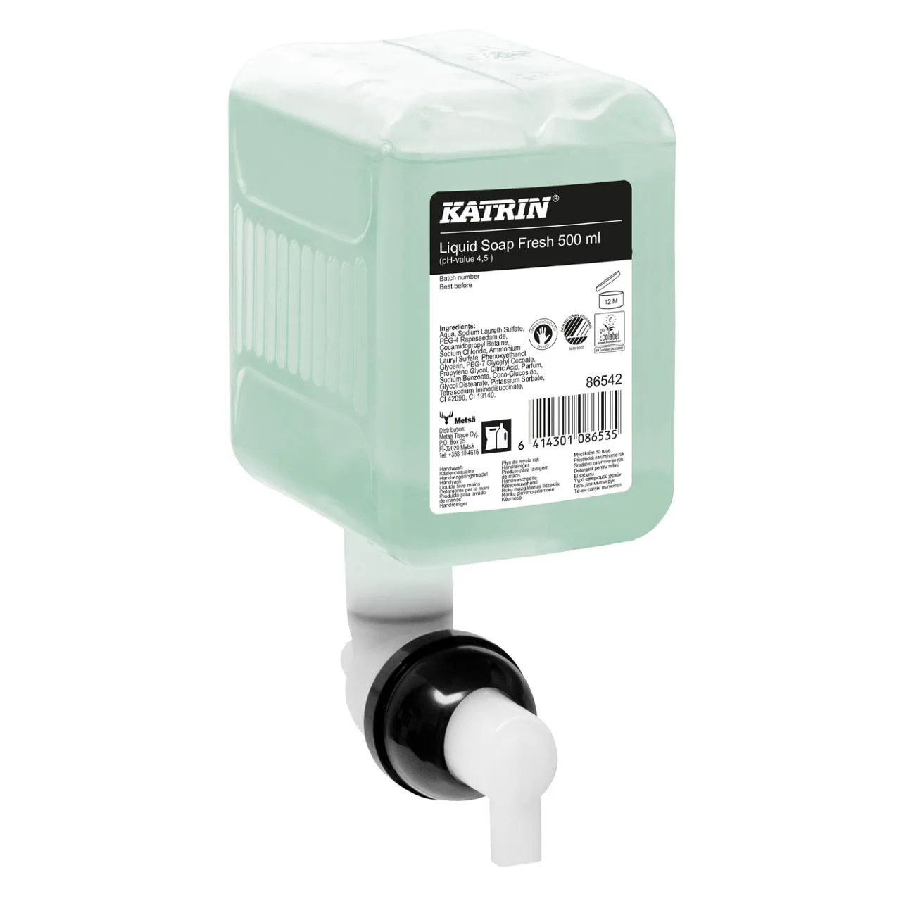 Håndsåpe KATRIN Fresh flytende 0,5L