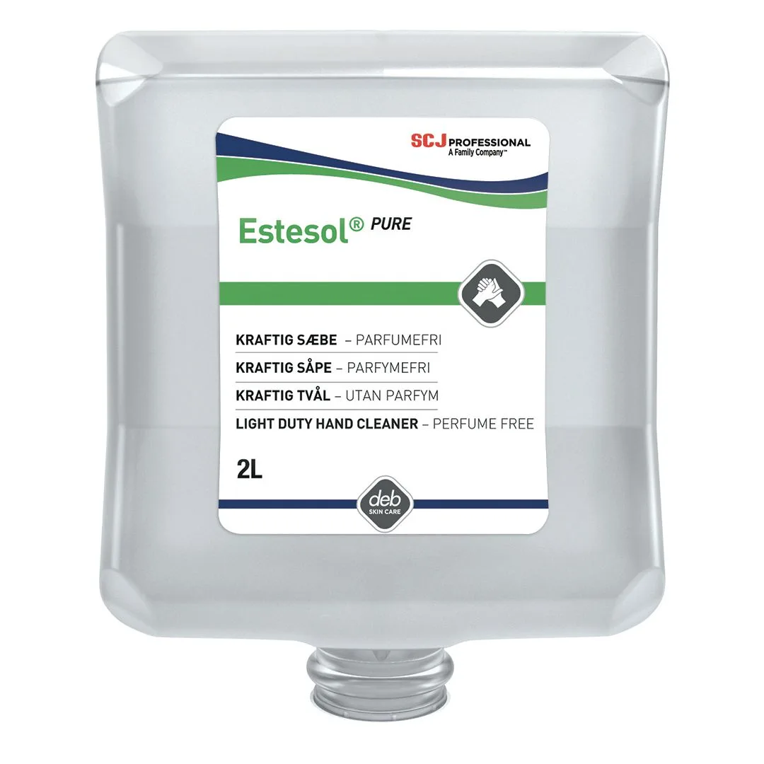 Håndsåpe SCJP Estesol pure kremsåpe 2L