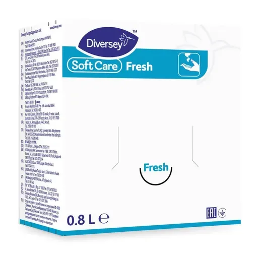 Håndsåpe SOFT CARE Fresh 0,8L refill