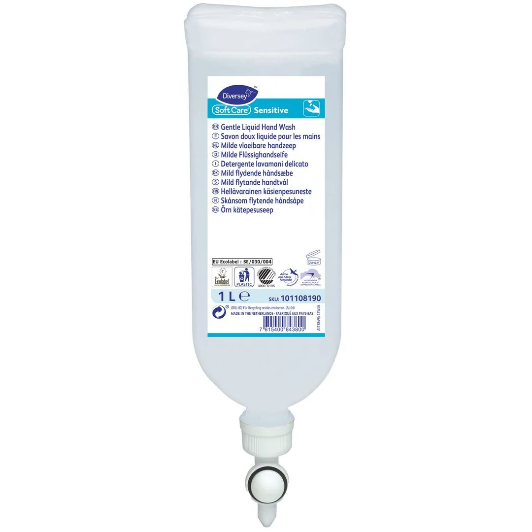 Håndsåpe SOFT CARE Sensitive H2 1L