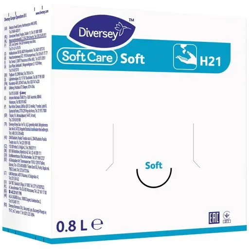 Håndsåpe SOFT CARE Soft 0,8L refill