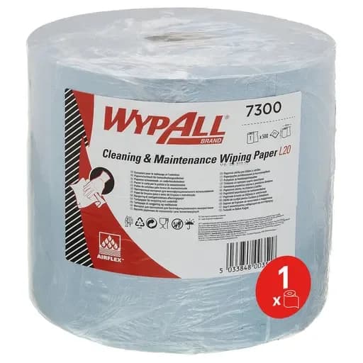 Industritørk WYPALL 2L 190m blå