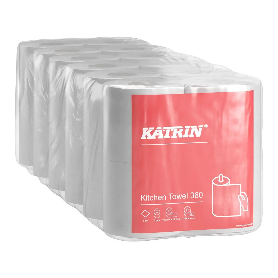 Kjøkkenrull KATRIN 360 1L 100m (2)