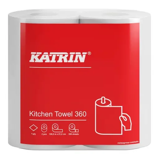 Kjøkkenrull KATRIN 360 1L 100m (2)