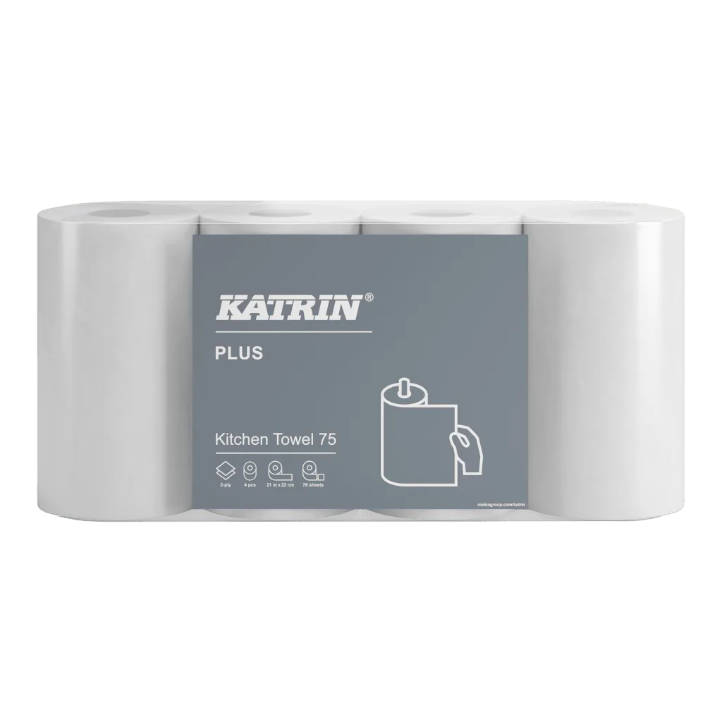 Kjøkkenrull Katrin Plus 75 21m 2l