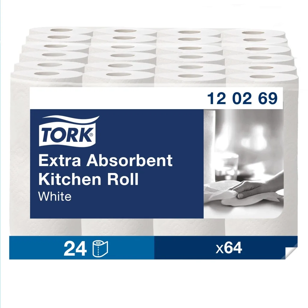 Kjøkkenrull Tork Ekstra Plus 15,4m 2l