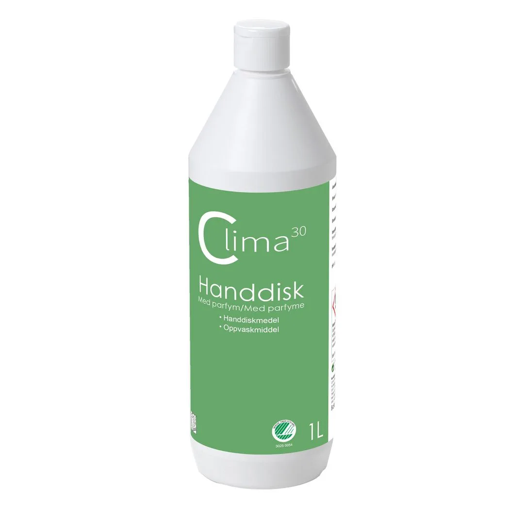 Oppvaskmiddel CLIMA30 m/parfyme 1L
