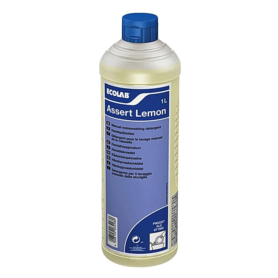 Oppvaskmiddel ECOLAB Assert Lemon 1L