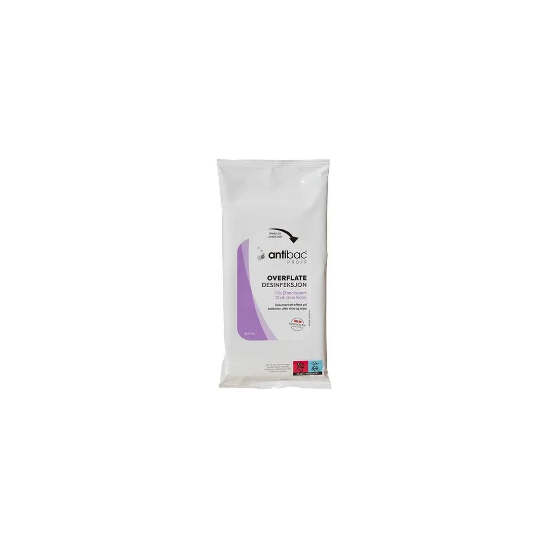 Overflatedesinfeksjon ANTIBAC 24x35 (12)