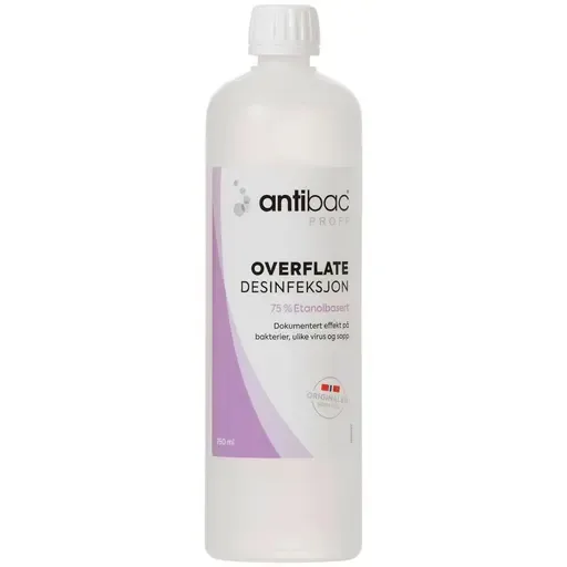 Overflatedesinfeksjon ANTIBAC 75% 0,75L