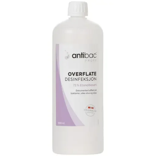 Overflatedesinfeksjon ANTIBAC 75% 1L