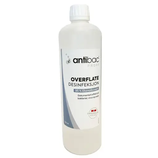 Overflatedesinfeksjon ANTIBAC 95% 0,75L