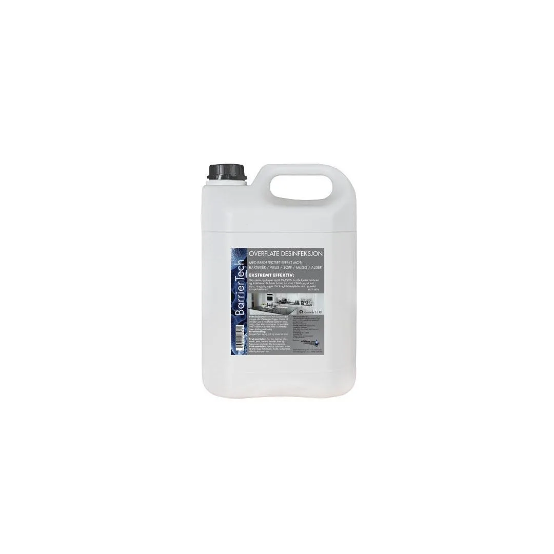 Overflatedesinfeksjon BARRIERTECH 5L