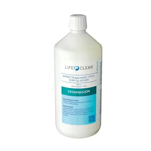 Overflatedesinfeksjon LIFECLEAN 1L