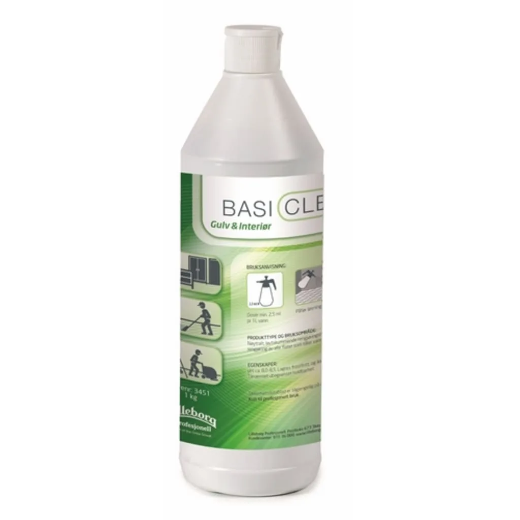 Rengjøring Basiclean Gulv/Interiør 1kg