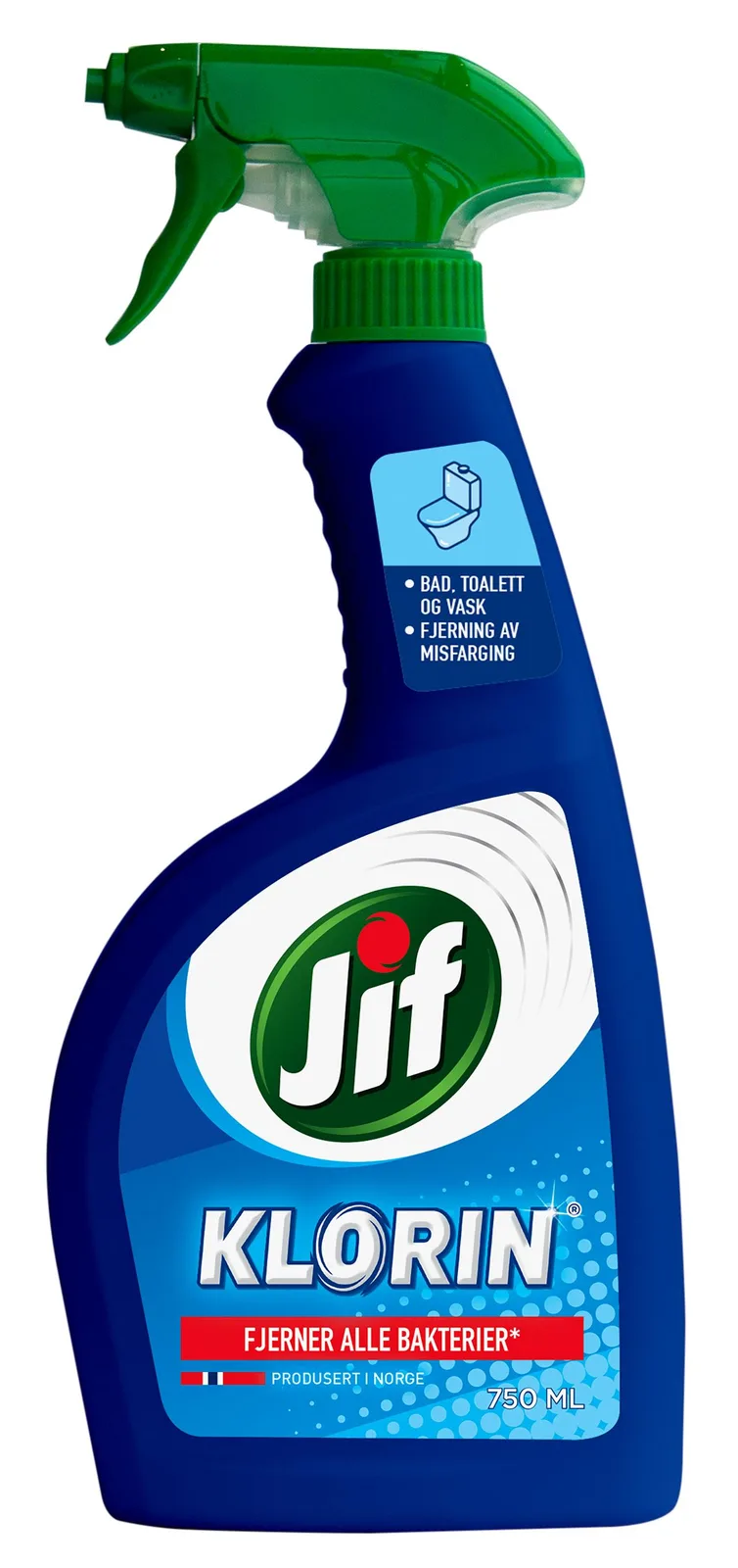 Rengjøring JIF Klorin spray 0,75L