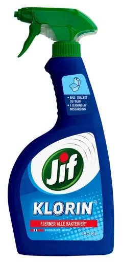 Rengjøring JIF Klorin spray 0,75L