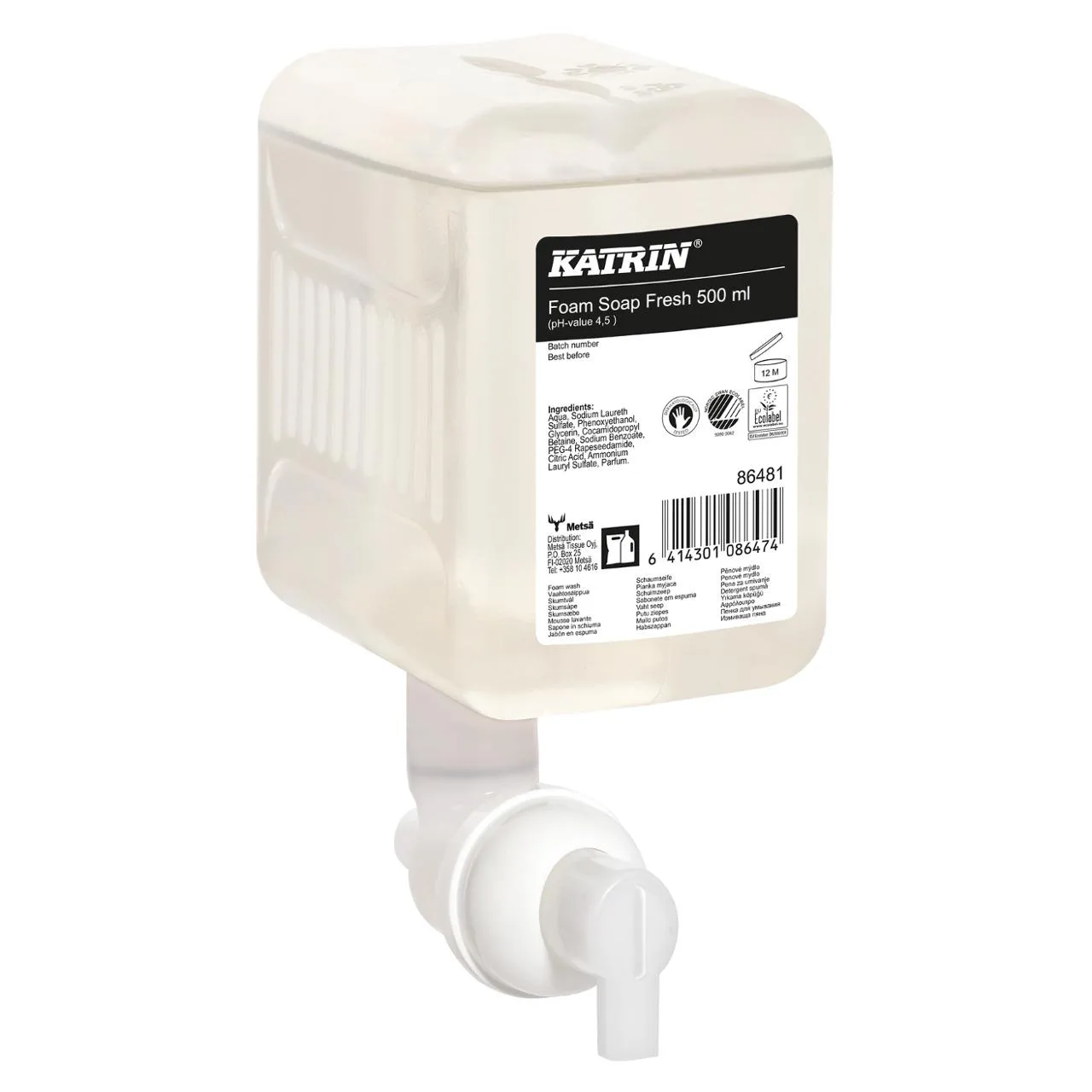 Skumsåpe KATRIN Fresh 0,5L